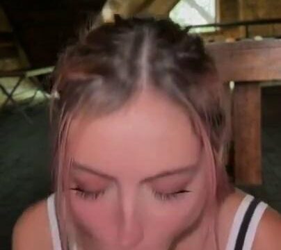 Olivia Mae Cheerleader Sloppy Blowjob Video Leaked